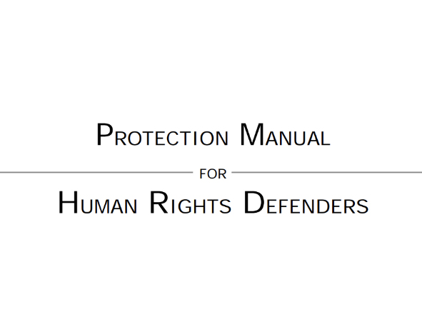 Protection Manual for Human Rights Defenders, Frontline Defenders (2005)